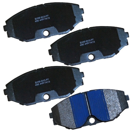 Stop By Bendix Stop Sbm486 Stop Semi-Metallic Brake Pad SBM486